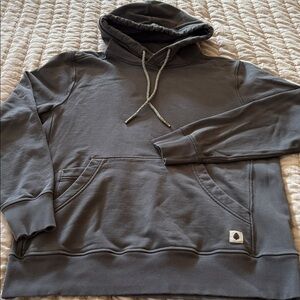 STIO Dark Gray Pullover Hoodie with Pockets EUC Size Medium